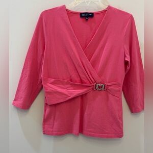 Jones New York Coral Blouse
